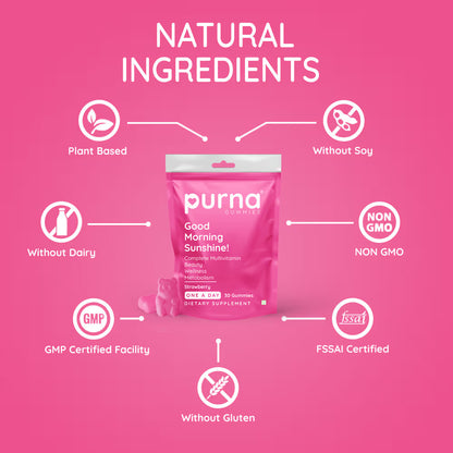Multivitamin Gummies for Women's Immunity - Strawberry Flavour