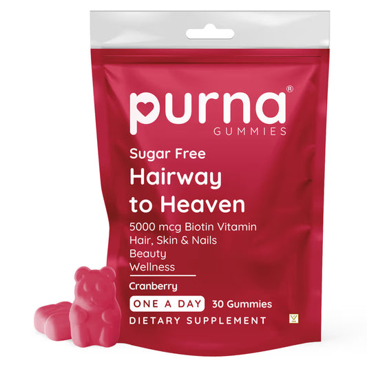 Sugar Free Gummies for Hair & Nail - Cranberry Flavour