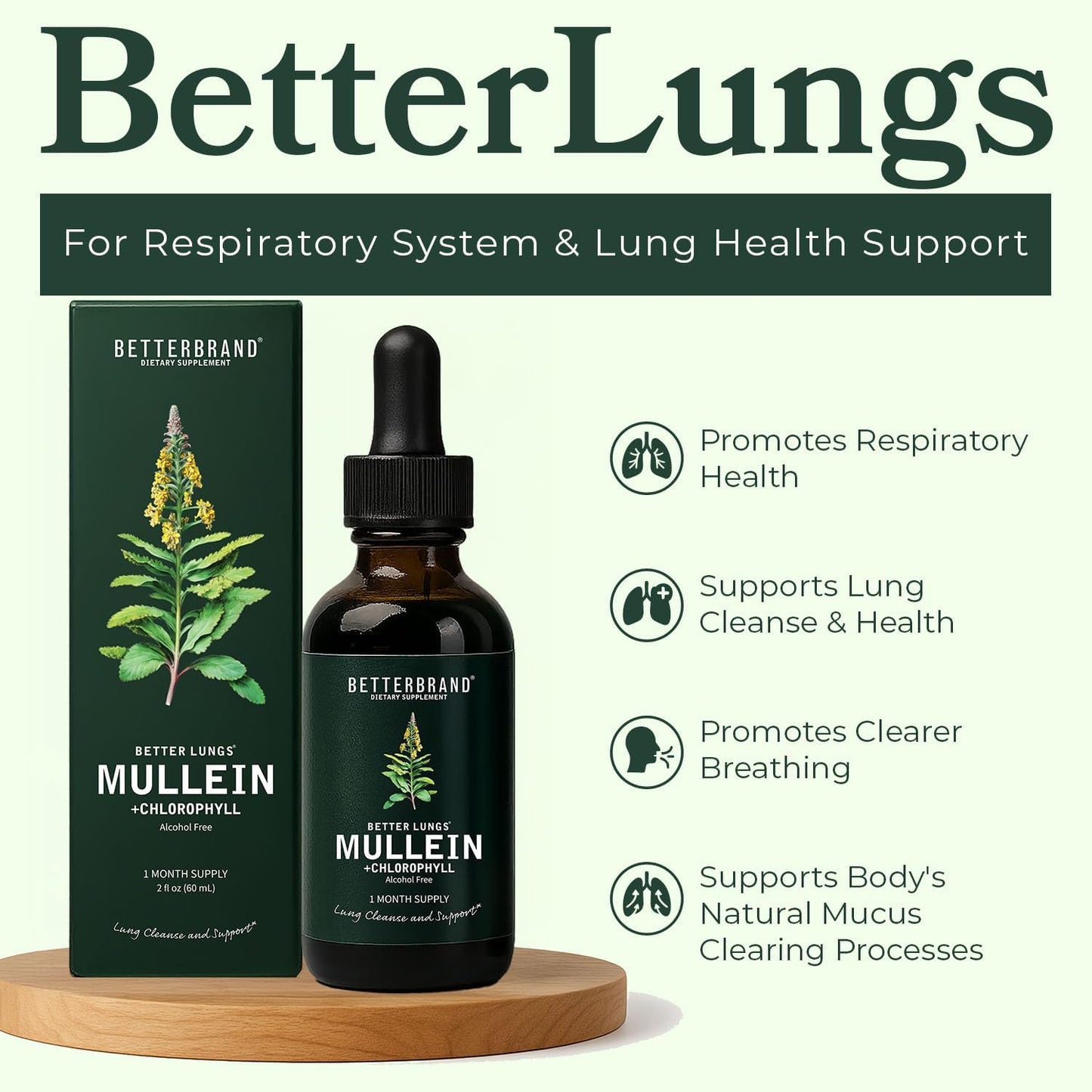 Lung Detox – Mullein & Chlorophyll