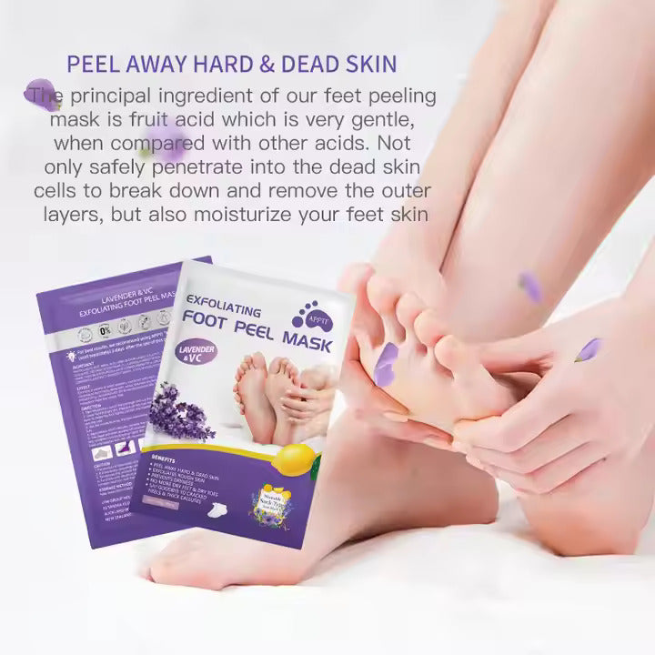 Foot Exfoliation Peeling Mask (Levender)