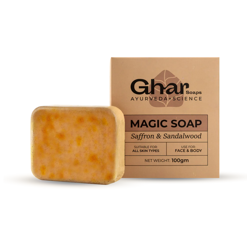 Magic Soap - Sandal Wood and Saffron Soap