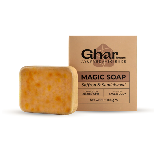 Magic Soap - Sandal Wood and Saffron Soap